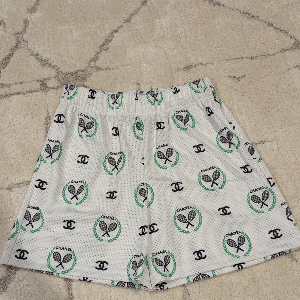 Bravest Studios Shorts - White Chanel Tennis Colorway